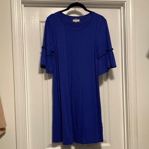 Royal blue dress